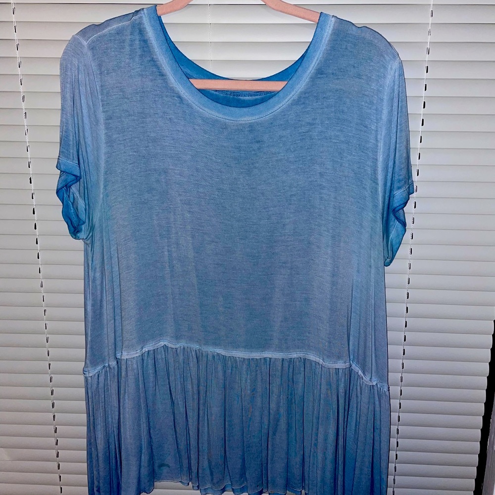 Target blue top